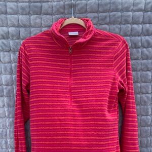 Columbia fleece 3/4 zip size Medium